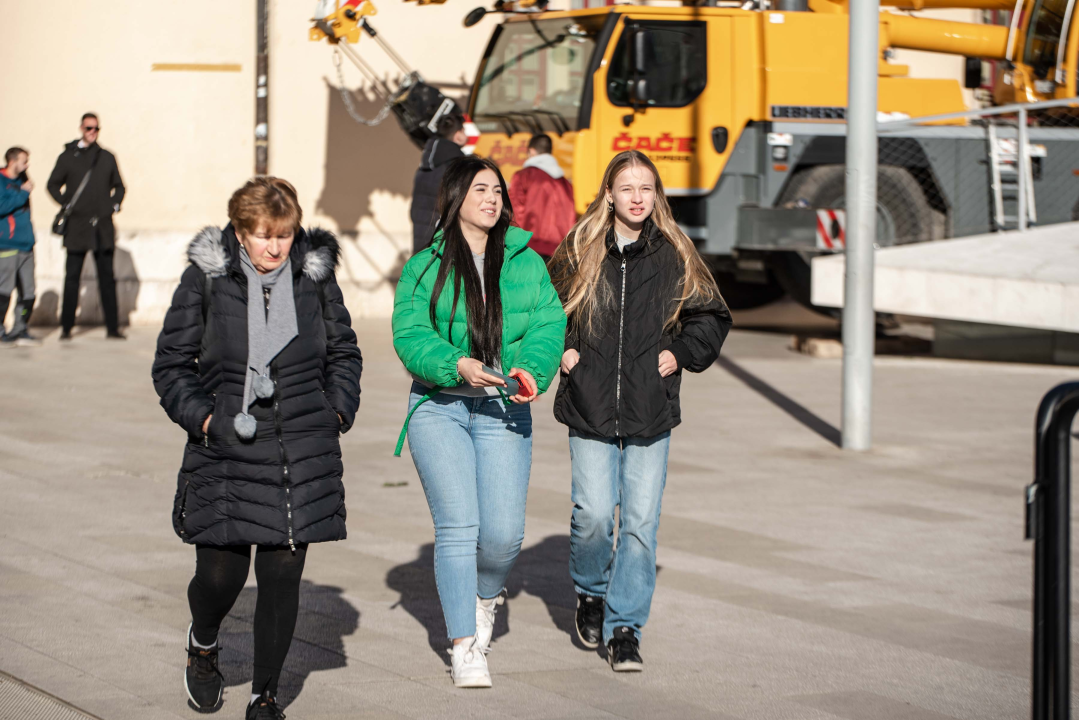 FOTO Đir po gradu, petak 12. siječnja