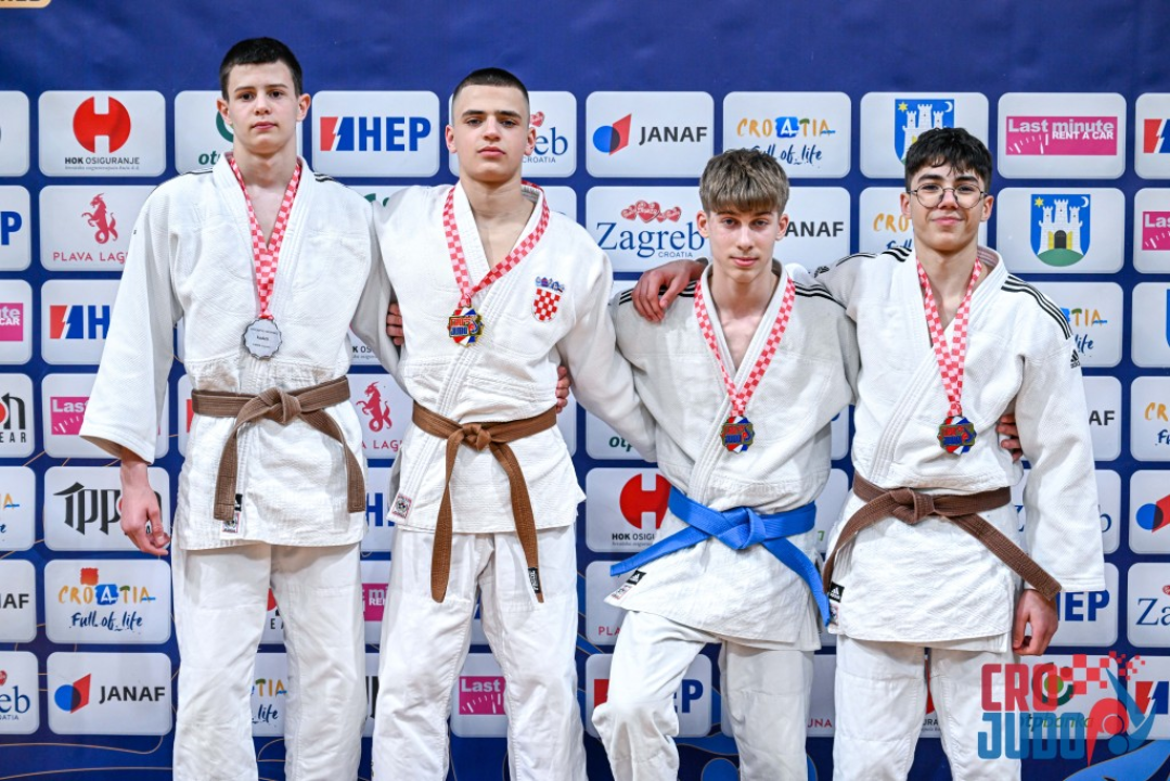 Šibenčanin Filip Knez kadetski je prvak Hrvatske u judu