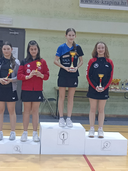 Dobar uspjeh Stolnoteniskog kluba Šibenik u Krapini 