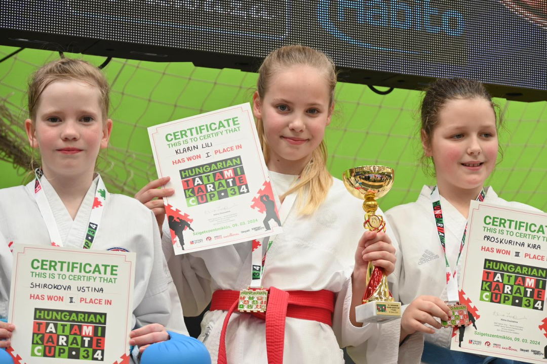 Karataši KK Okit popeli se na pobjedničko postolje u Mađarskoj