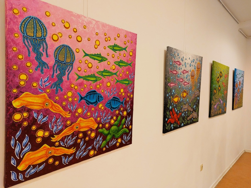 U knjižnici otvorena izložba Marina Štokića