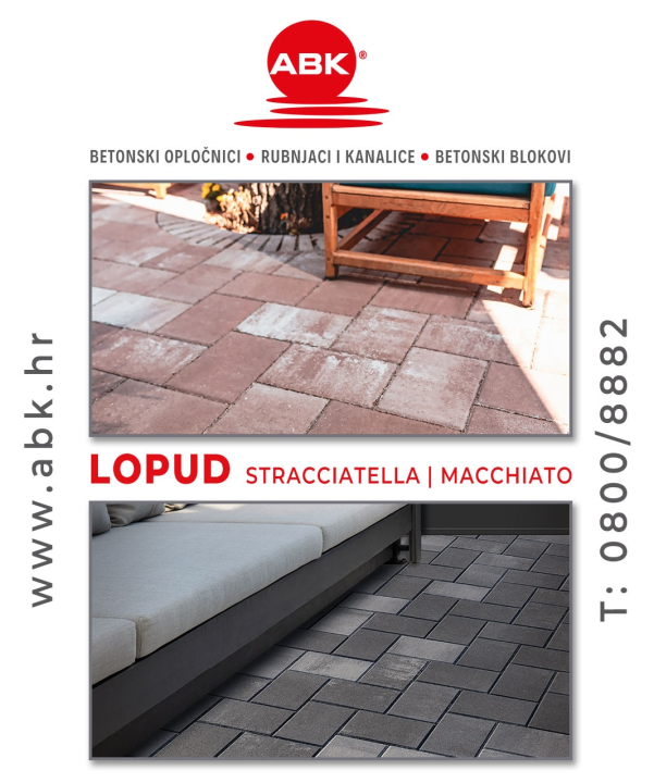 Iskoristite odlične cijene na betonske opločnike u ABK-u!