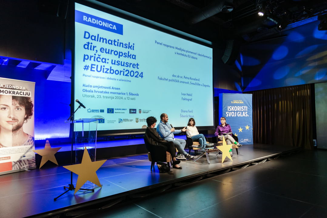 Na radionici 'Dalmatinski đir, europska priča' u Arsenu mladi se pripremali za EU izbore 