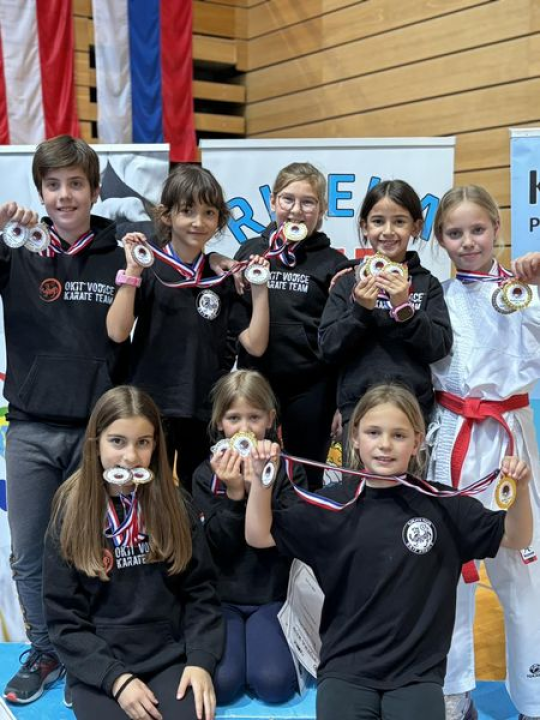 Iza KK Okit uspješan vikend: Tri grada, dva turnira i hrpa medalja