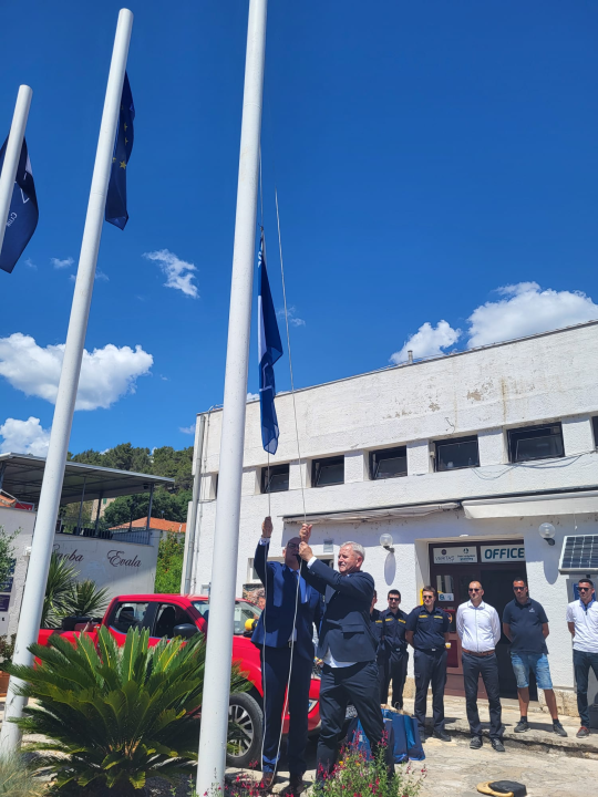 U Skradinu podignuta Plava zastava
