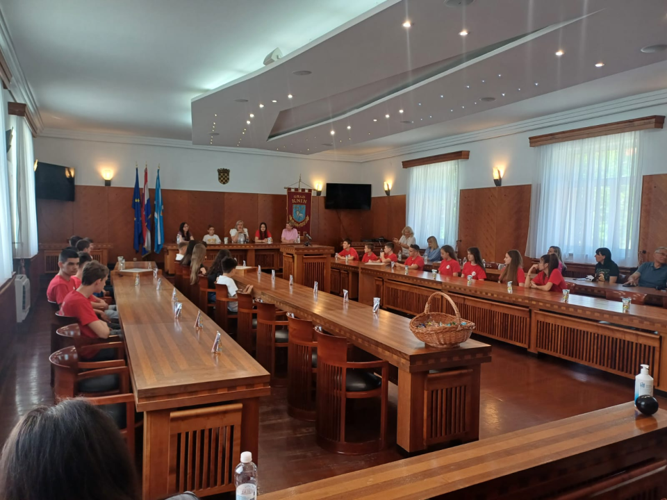 Susret dječjih gradskih vijeća gradova Knina i Solina 