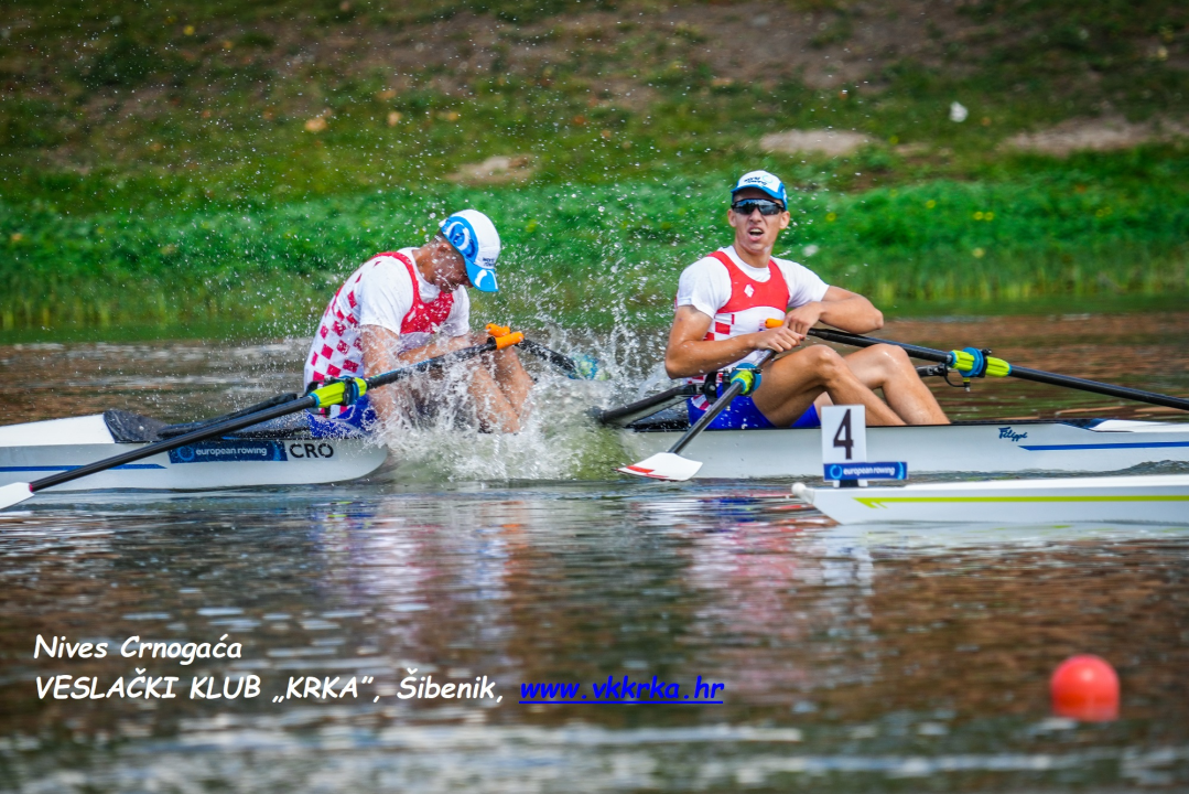 Tri veslača Krke nastupila za Hrvatsku na Europskom juniorskom prvenstvu, dali sve od sebe po teškom vremenu