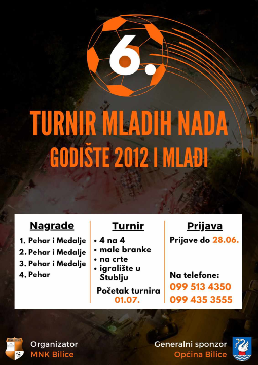 U tijeku prijave za Memorijalni turnir Ivica Mikulandra Civak i turnir mladih nada 
