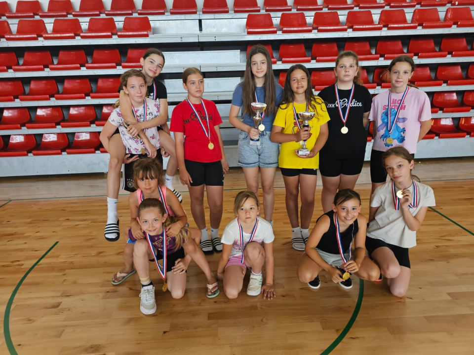 Završena U-11 i U-13 Županijska liga za dječake i djevojčice u košarci 