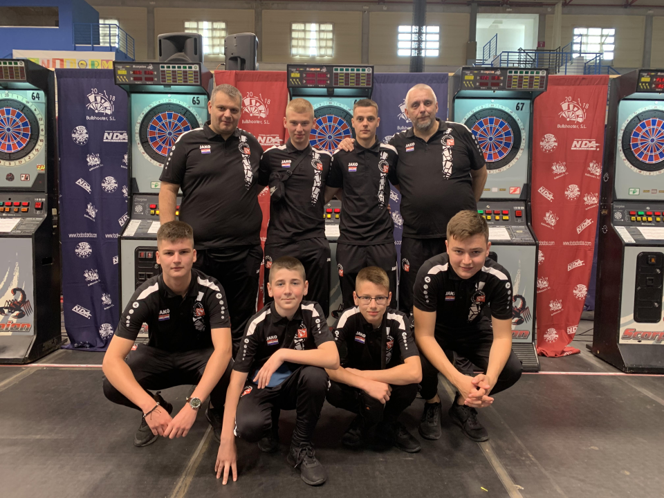 Zapažen nastup hrvatske pikado reprezentacije na EDU Europskom prvenstvu