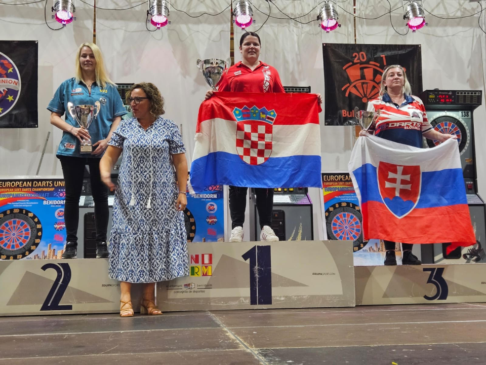 Zapažen nastup hrvatske pikado reprezentacije na EDU Europskom prvenstvu