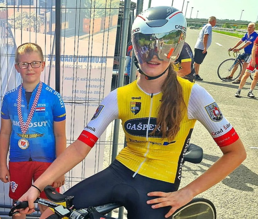 Petra Čuklin uspješna na Prvenstvu Hrvatske: Zlatna u kronometru, srebrna na cesti