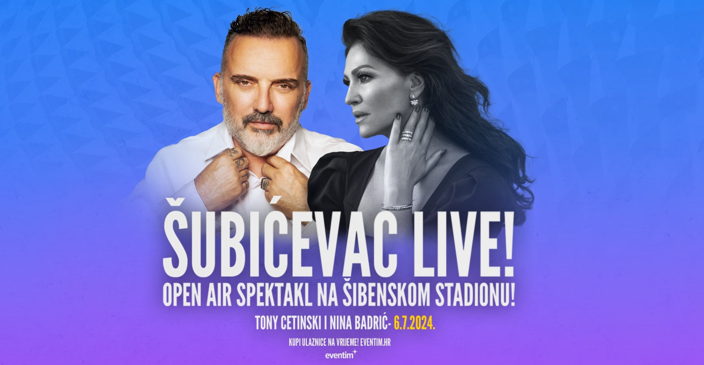 Tony Cetinski najavio koncert na festivalu Šubićevac live 