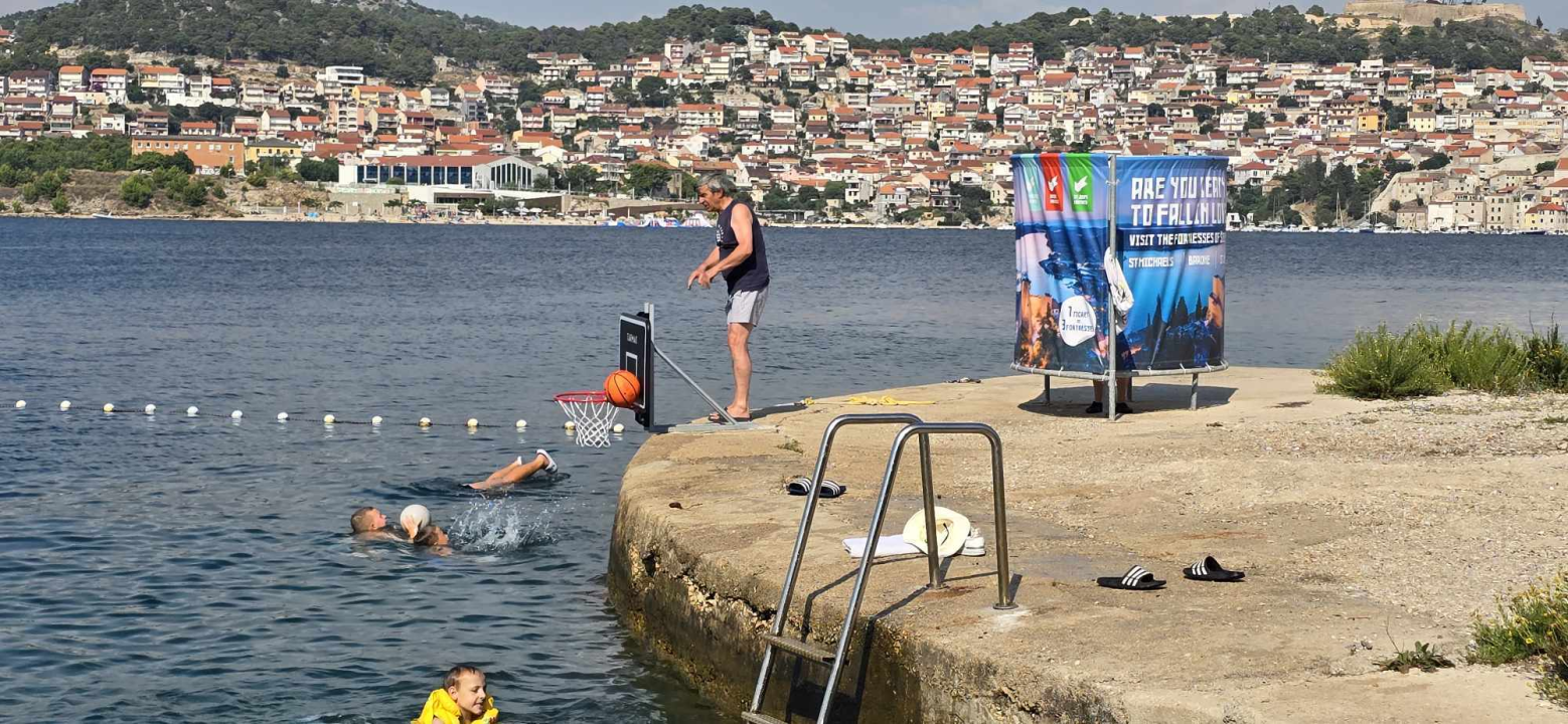 Basket po ovoj vrućini? Jedino na morskom košu na Martinskoj  