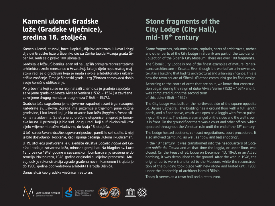 Živa sedrena fontana i Šimunova murva u Šibeniku dobili posebne oznake