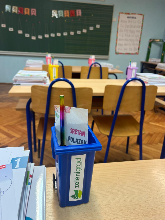 Zeleni grad podijelio zanimljive poklone prvašićima grada Šibenika i općine Bilice