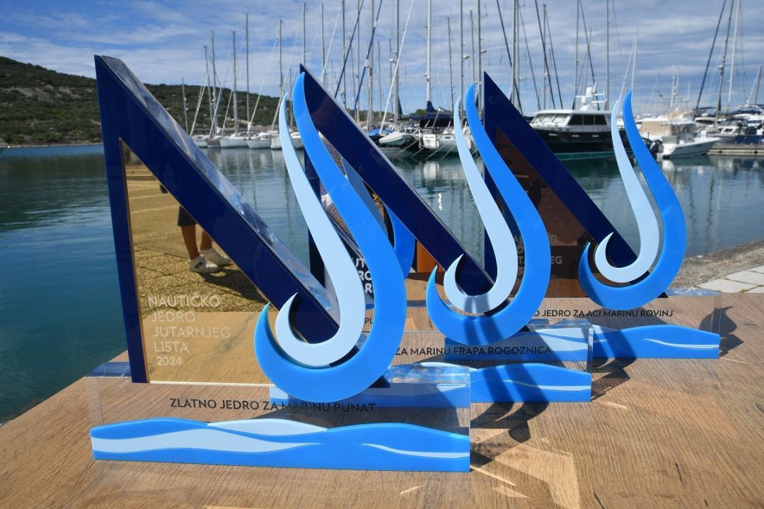Rogoznička marina Frapa osvojila srebro na dodjeli nagrada za 'Nautičko jedro 2024.'