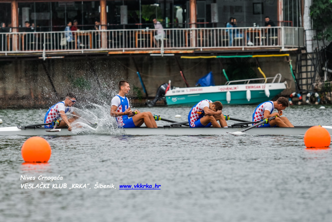 Zlato i srebro za šibenske veslače na Prvenstvu Balkana u Turskoj
