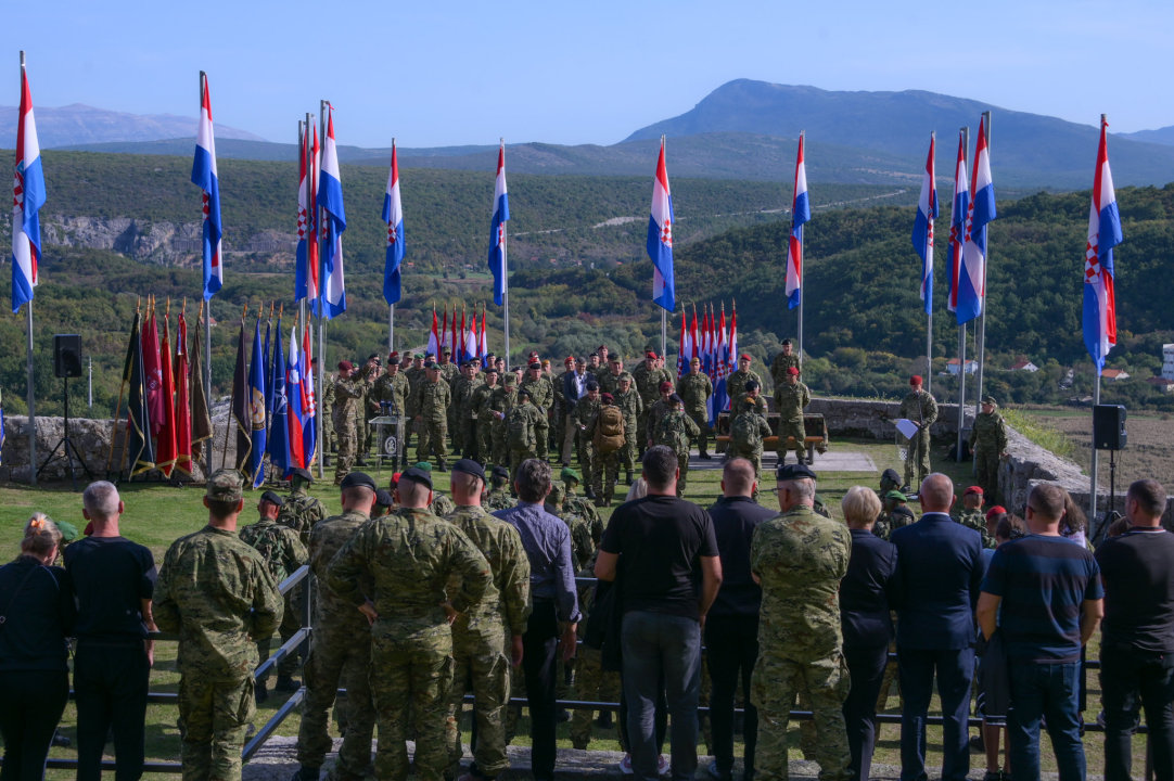 Novi vođe Hrvatske vojske završili hodnju do Knina dugu 88 kilometara