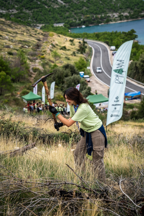 Gotovo 1000 volontera sudjelovalo u pošumljavanju Grebaštice