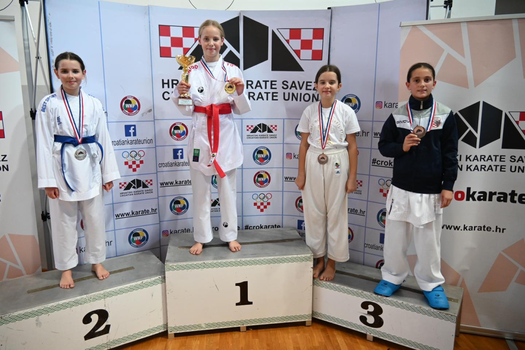 Karate klub Okit Vodice među tri najbolja kluba u zemlji
