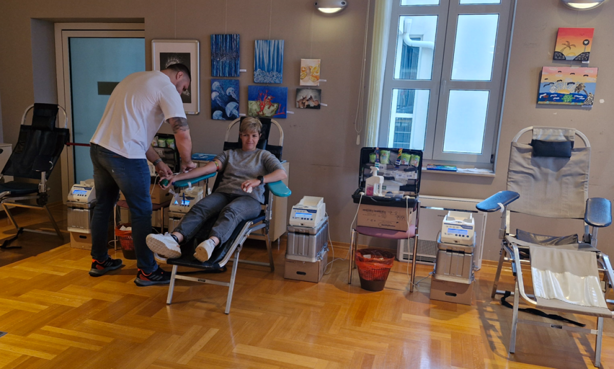 Iz vodičkog Crvenog križa zahvaljuju: Prikupljene 63 doze, 11 novih osoba u registru donatora matičnih stanica