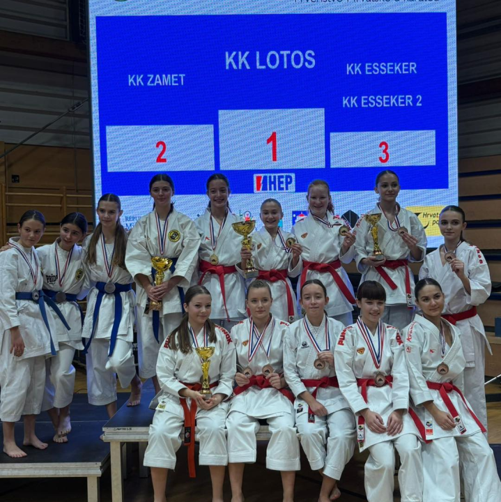 Veliki posao KK Okit na Prvenstvu Hrvatske: ekipno srebro u katama i bronca u borbama, uz 4 pojedinačne medalje