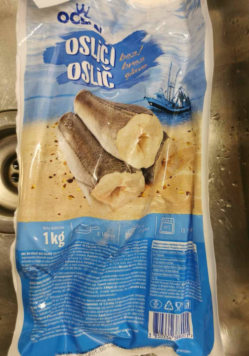 Kupci Konzuma u smrznutoj ribi pronašli parazite