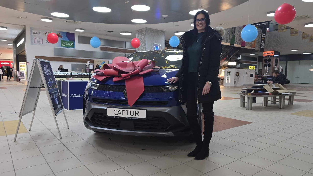Završilo je veliko finale nagradne igre Dalmare centra: Renault Captur otišao u sretne ruke!