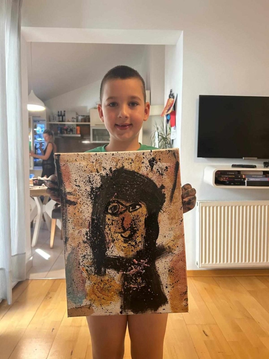 Bartol Juraga ima tek sedam godina i uskoro otvara izložbu