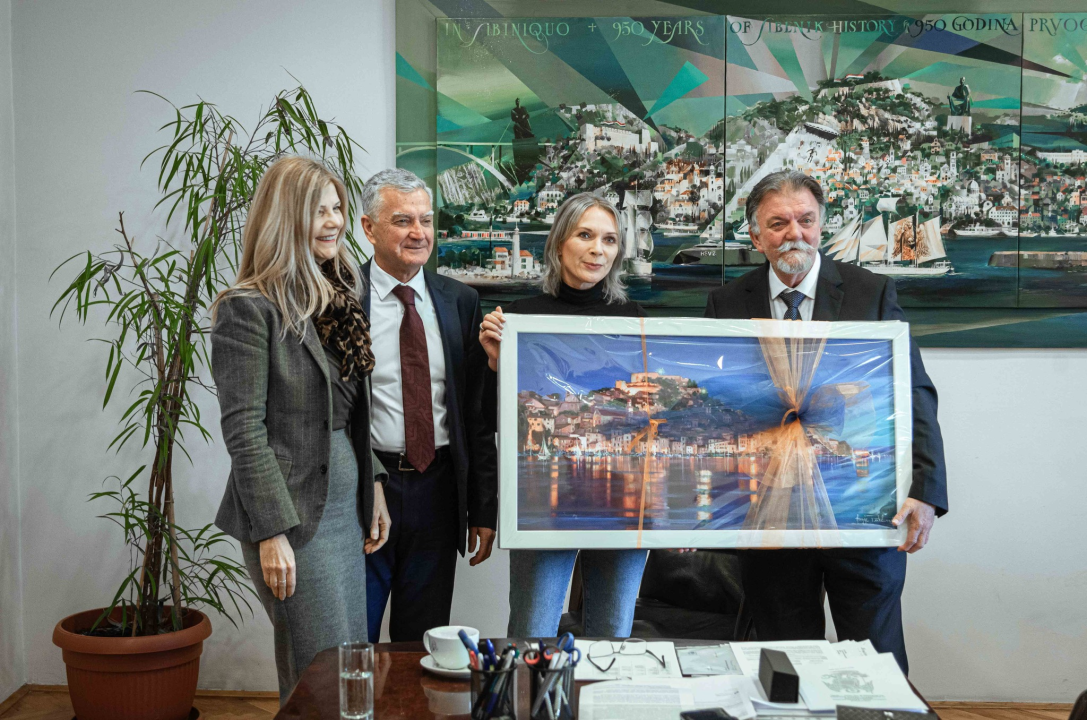 Gradonačelnik Burić ugostio Željka Krnčevića: 'Novom ravnatelju i Gradu Šibeniku uvijek će biti na raspolaganju'