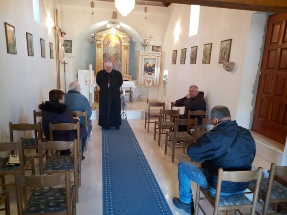 Biskup obišao župu Danilo