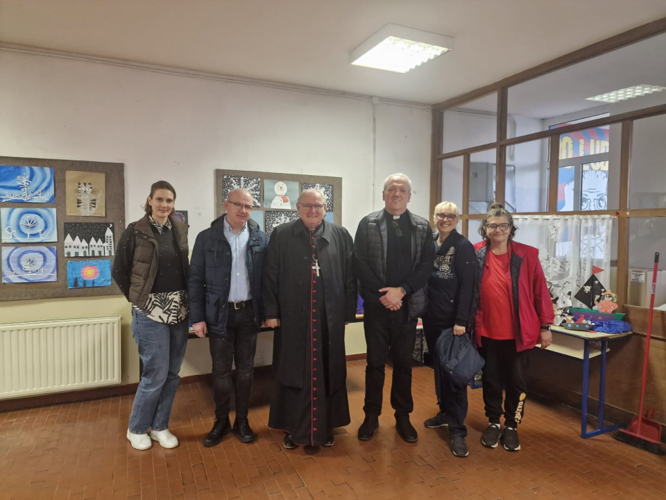 Biskup Tomislav Rogić u pastirskom pohodu župi Ražine