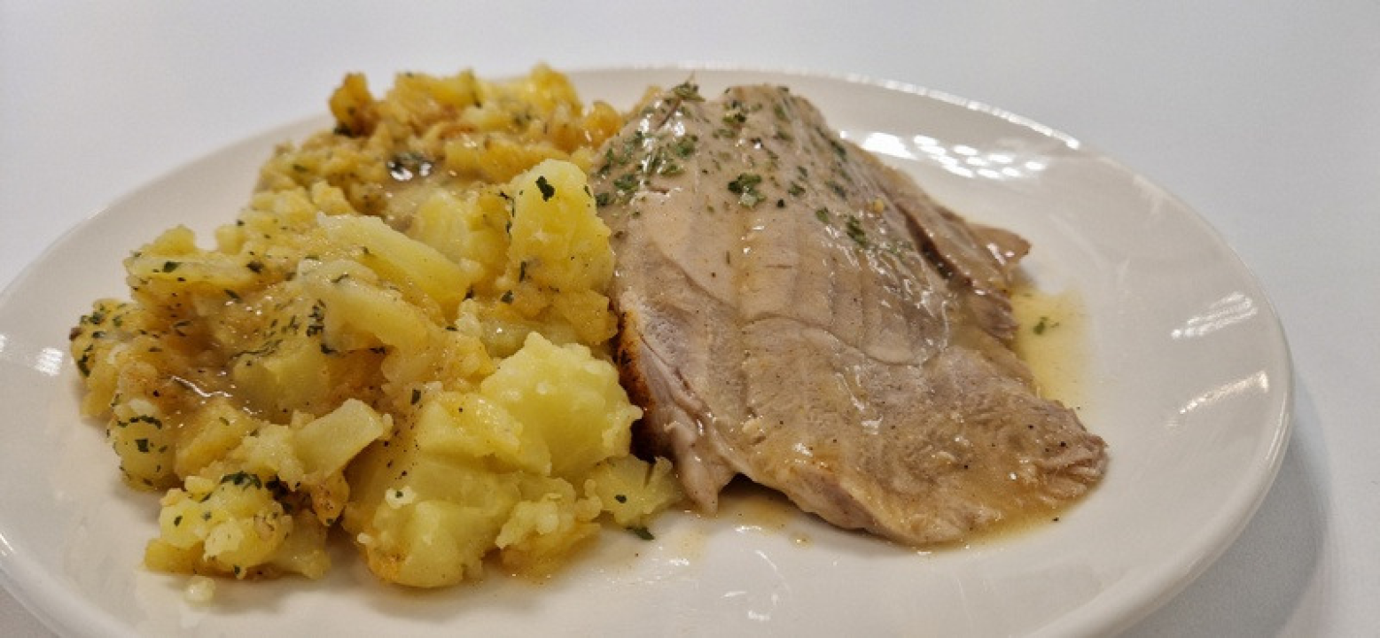 Bakalar na brudet za početak korizme u menzi na Baldekinu