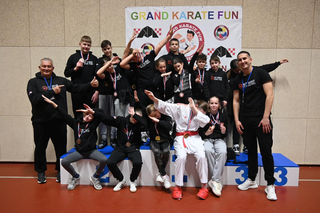 FOTO: Karataši Okita donijeli u Vodice titulu najboljeg kluba na '4. Grand Karate Funu'
