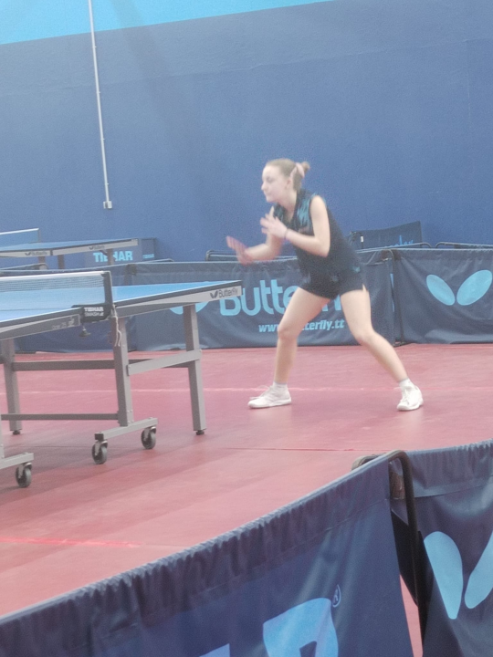 FOTO: Stolnotenisačica Šibenika Anđela Živković nastupila na turniru za najboljih 8 hrvatskih kadetkinja