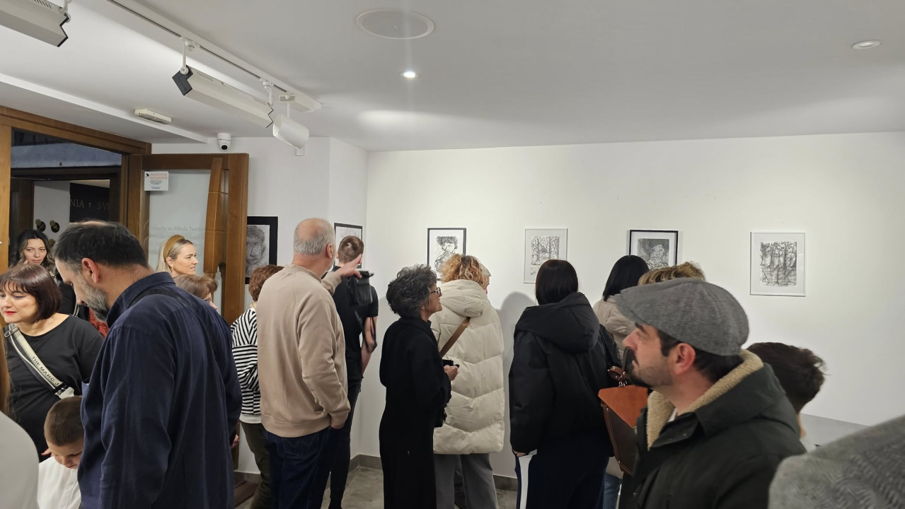 Andrija Škugor osmogodišnji je umjetnik iz Šibenika