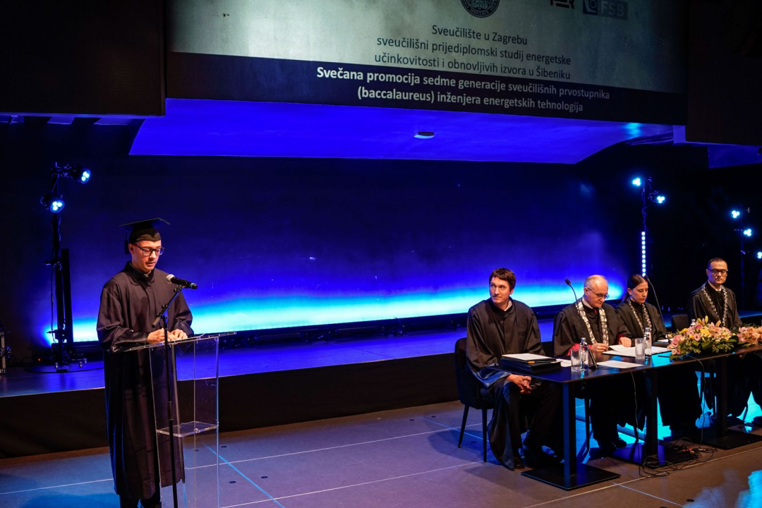 Promovorani inženjeri prvostupnici energetskih tehnologija u Kući umjetnosti Arsen