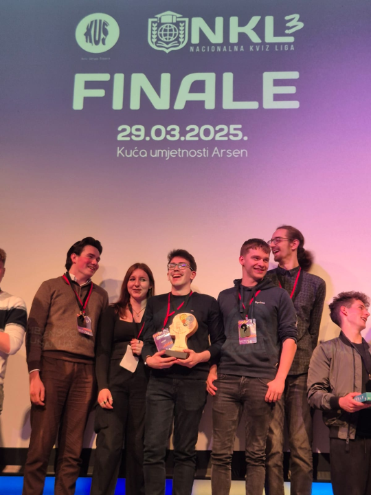 Srednjoškolci zavladali Arsenom: U finalu Nacionalne kviz lige pobjedu odnijelo Oceanovih 5 iz Čakovca