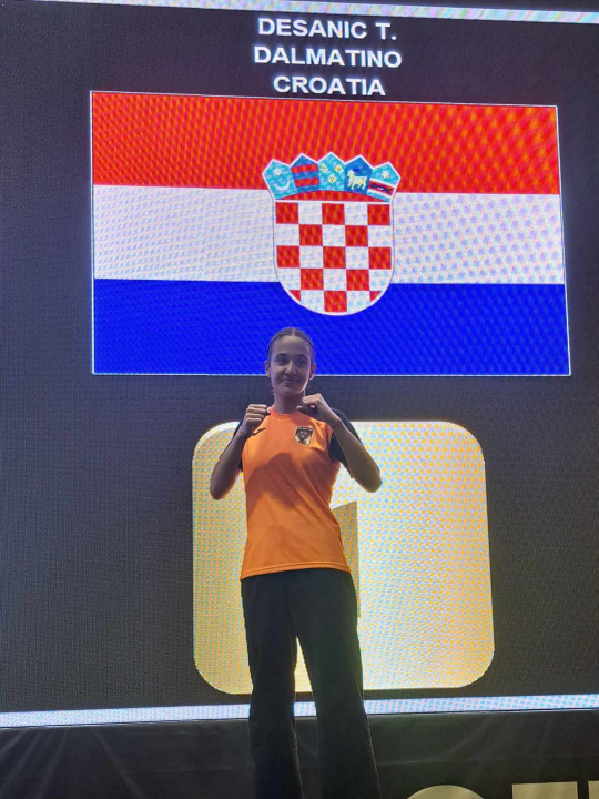 Sjajan nastup boraca šibenskog Dalmatina: Tonka Desanić osvojila Europski kup