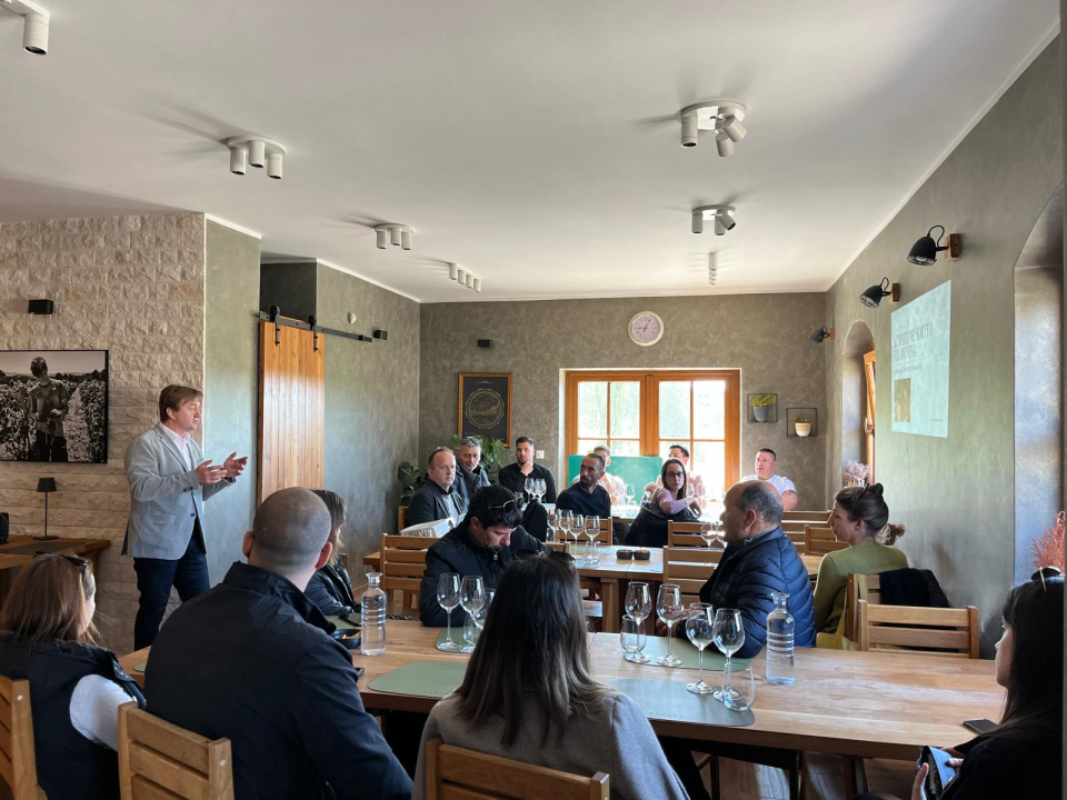 'Autohtone sorte i značajna vina Šibensko-kninske županije': Održana radionica u Vinariji Baraka