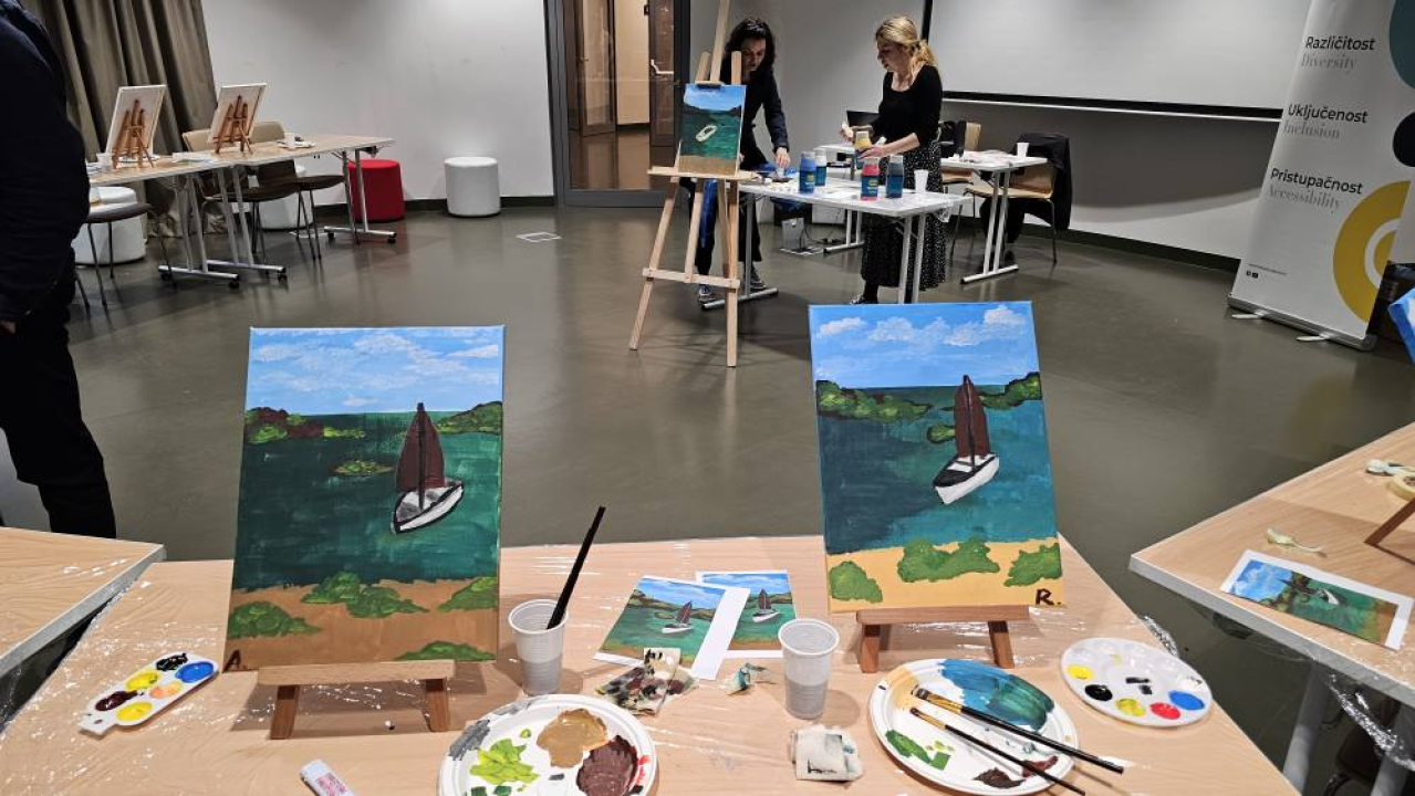 Slikarska radionica na tvrđavi sv. Ivana