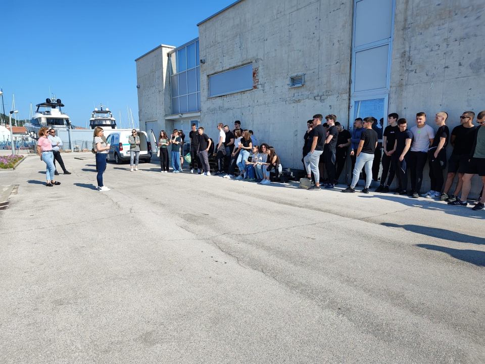 Budući nautičari i tehničari upoznali ribarstvo i nautički turizam iz prve ruke