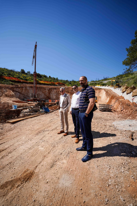 Burić obišao radove na uređaju za pročišćavanje otpadnih voda u Zatonu: 'Za godinu dana zatonska vala bit će čista'