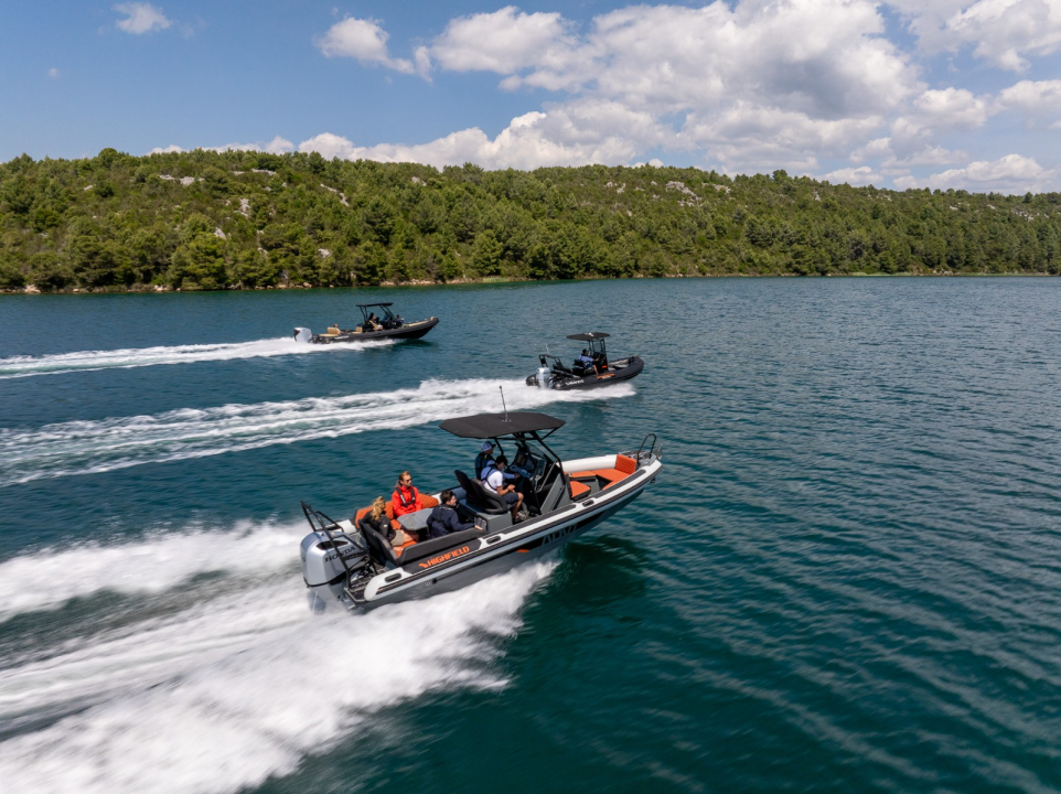 FOTO Šibenik domaćin ekskluzivnog testiranja Highfield plovila i International Press Daysa