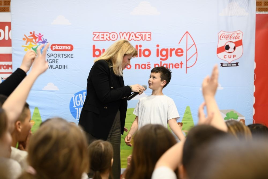 Spoj sporta i ekologije oduševio najmlađe u OŠ Meterize