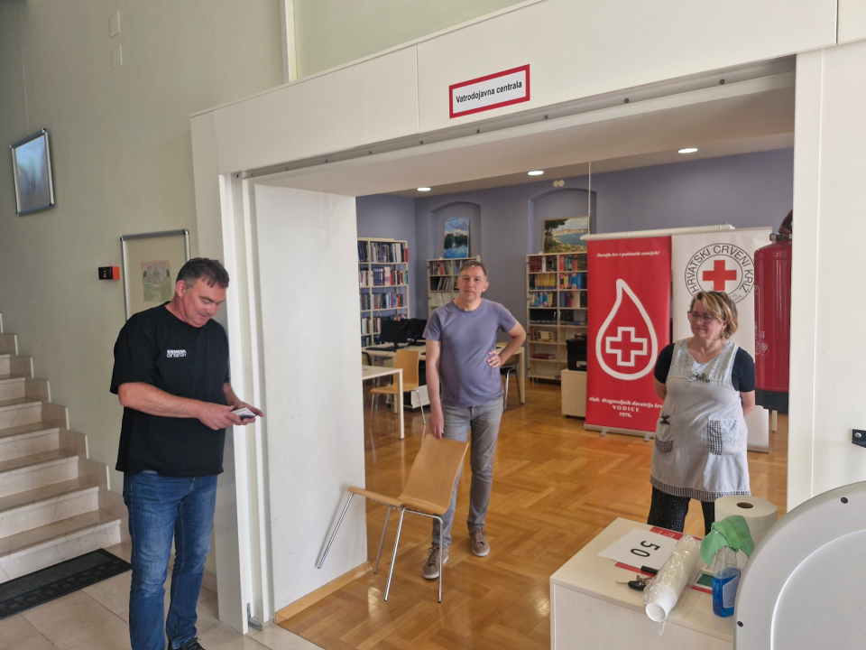 Na akciji dobrovoljnog darivanja krvi u Vodicama prikupljeno 48 doza krvi