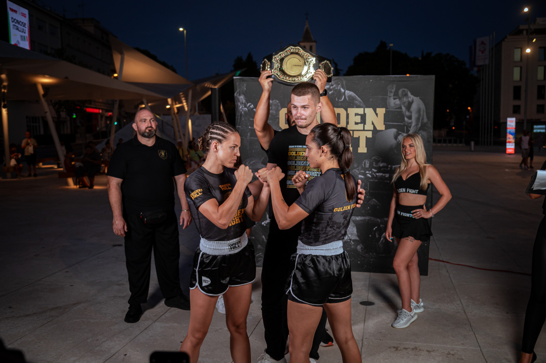 FOTO Pogledajte kako je izgledalo predstavljanje Golden Fight boraca na Poljani