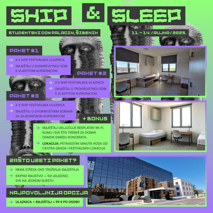 SHIP festival: Od 'pohane' gitare do pobjednika Eurosonga 2022.