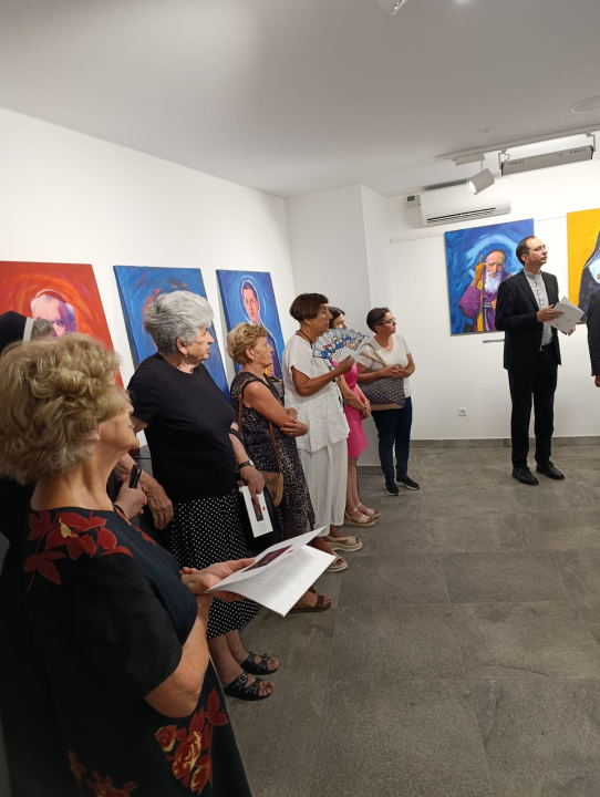 Izložba portreta hrvatskih svetaca i blaženika otvorena u galeriji Sv. Nikola Tavelić